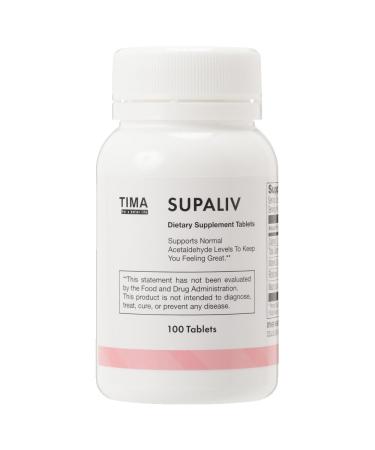 SUPALIV | Japanese Patented Supplement | Liver Health & Immunity Support with Antioxidants | 100 Tablets (33 Servings)