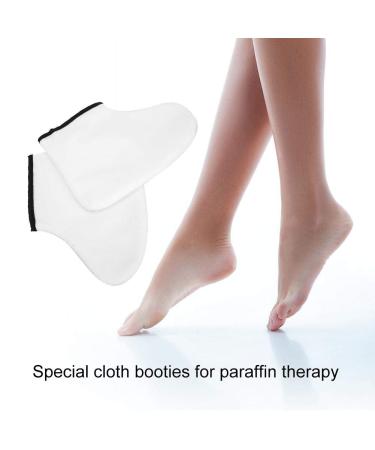 Shop Terry Cloth Booties & Cotton Spa Therapy Gloves - Paraffin Wax Therapy for Ultimate Foot & Hand Care - Buy Online on GoSupps.com
