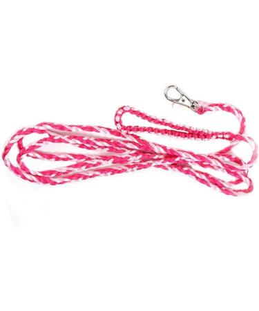 Adjustable Small Animal Leash & Harness for Rats Mice Hamsters - Pink | Outdoor Walking & Training Gear for Pets - Buy Online on GoSupps.com