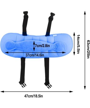AIPINQI Car Seat Head Support Band - Safe Sleep Solution for Kids, Toddlers - Blue - Buy Online on GoSupps.com