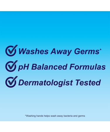 Germ-X Antibacterial Liquid Hand Soap Waterfall Scent 16 oz (Pack of 4) - pH Balanced, Dermatologist Tested - Clear Hand Wash for Kitchen or Bathroom - Back to School Supplies - Buy Online on GoSupps.com