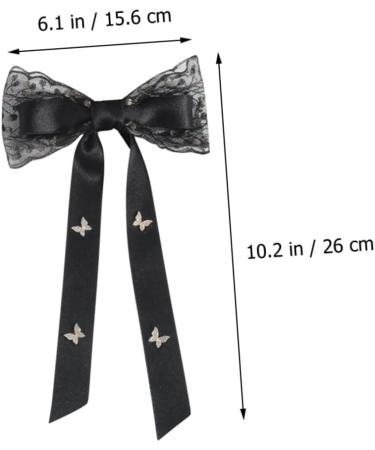 minkissy Bow Hairpin Hair Bow Clips Hair Barrettes for Women Big Hair Bows Womens Hair Clips Hair Toppers for Women Hair Clips for Girls Bows for Girls Fabric Ribbon Woman Bow Tie - Buy Online on GoSupps.com