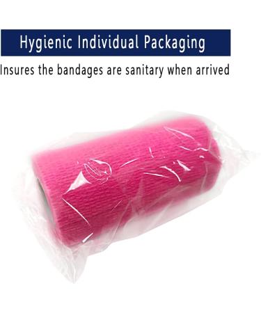 Buy MINGYUE Self Adhesive Bandage Wrap - 6 Pack Athletic Tape Multi-Color for Sports & Vet Use - International Shipping Available - Buy Online on GoSupps.com