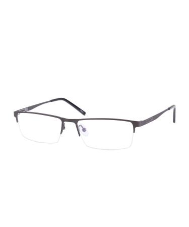 Alloy Half-Frame Shortsighted Myopia Glasses Men Women Strengths -0.5 to -6.0 1.25 Metallic