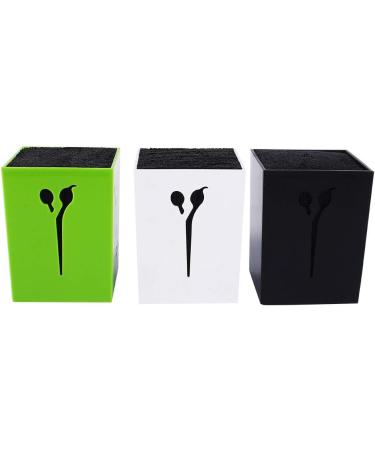 Practical Hairdressing Barber Combs Clamps Scissors Holder Stand Storage Box Tool (Green) - Buy Online on GoSupps.com