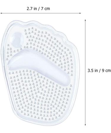 Buy Minkissy 3 Pairs Silicone Ball of Foot Cushions | Metatarsal Pads for Women | Comfortable Heel Grips & Insoles | Relief for Metatarsalgia - Buy Online on GoSupps.com