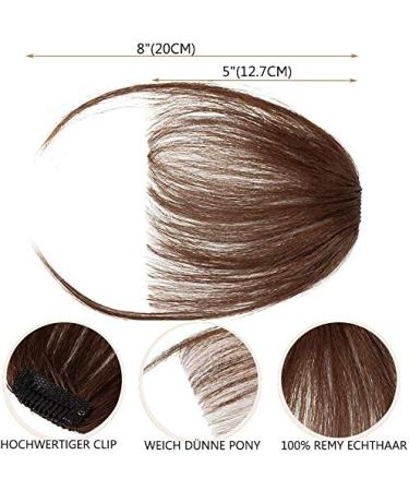 SEGO Pony Hairpiece | Real Hair Fringe Clip-On Extension - 100% Remy Human Hair - Buy Online on GoSupps.com