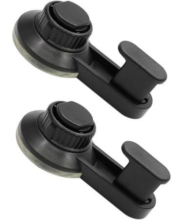 Alipis 4 Pcs Suction Cup Hooks Towel Hanger Bath Robe Hanger Coat Hooks Hook up Accessories Sucker mediumx2pcs Blackx2pcs - Buy Online on GoSupps.com