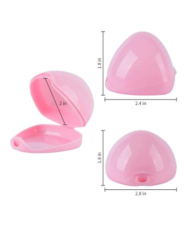 Xthuge Pacifier Box Set - BPA-Free Pacifier Case Holder & Clip Travel Accessories - 6 Pieces in Pink - Buy Online on GoSupps.com