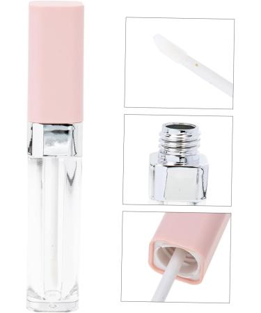 Healeved 6pcs Lip Gloss Empty Tube Clear Mascara DIY Lip Gloss Eyelash Cream Mascara Tube Lip Bottle Abs Pink 1 g (Pack of 1) Pink - Buy Online on GoSupps.com