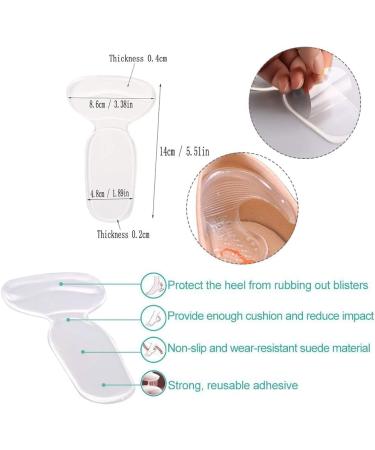 High Heel Pads and Grips Kit - Prevent Blisters and Slippery Shoes - Buy Online on GoSupps.com
