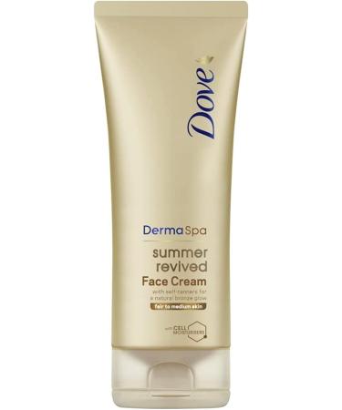Dove Unilever Derma Spa Body Lotion 200ml with Face Cream Summer Revived Fair to Medium 75ml 2 Piece Set - Buy Online on GoSupps.com