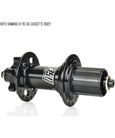 KOOZER XM390 Boost MTB Hub 32H 6 Bolts Alloy 7075 High Strength Axle Disc Brake - Black Front Boost Hub - Buy Online on GoSupps.com