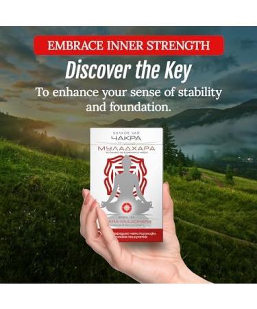 KUKER - Root Chakra Muladhara 20 Herbal Tea Bags for Balance - Hibiscus Tea Nettle Tea Fennel Tea Rose Ginger and Liquorice Tea Bags Blend Cinnamon Barks Cinnamon Tea Tea Herbal 30g - Buy Online on GoSupps.com