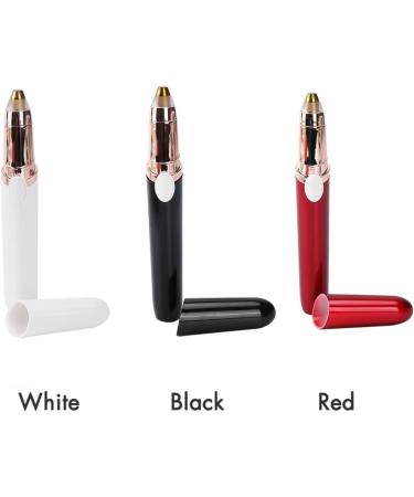Professional Electric Eyebrow Trimmer for Women - Instant Painless Hair Remover Mini Epilator Portable Red Razor - Buy Online on GoSupps.com