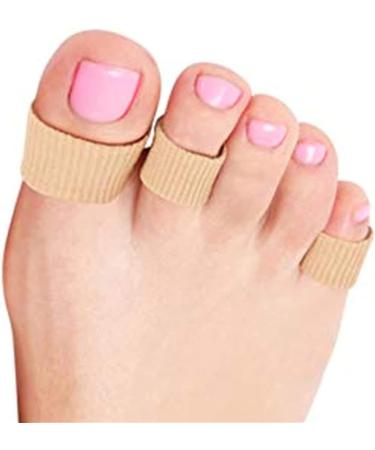5 Piece Silicone Toe Protection Bandage Tube - Cuttable Gel Toe Caps & Separators for Injury Relief | 1.5x15cm 15mm Diameter - Buy Online on GoSupps.com