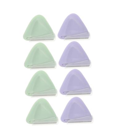 Beaupretty 4 Sets Elegant Eyebrow Trimmer Portable Eyebrow Shaver for Home Use and Travel 2pcs*4