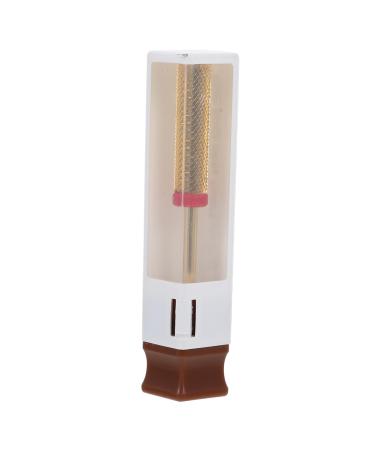 NUSITOU manicure Cylindrical nails drill bits grinding head cuticle nail drill bit nail super long hard safety bits for nail drill Nail flakes nail drill bit