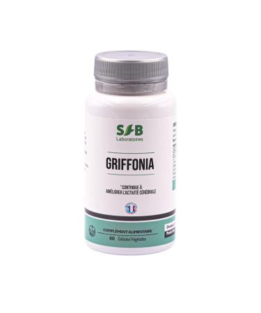 SFB Laboratoires - Griffonia - Helps improve brain activity - Stimulates serotonin levels - Regulates mood and energy - Regulates appetite - 60 vegetable capsules