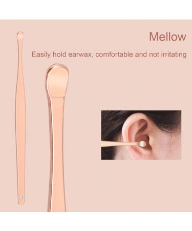 KBREE 6Pcs Stainless Steel Ear Tag Wax Remover Curette Set - Ear Cleaning Tool - Buy Online on GoSupps.com