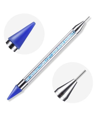 2-Piece Nail Rhinestone Wax Pencil Set - Dual-End Picker Tool for Nail Art & DIY Decoration - Buy Online on GoSupps.com