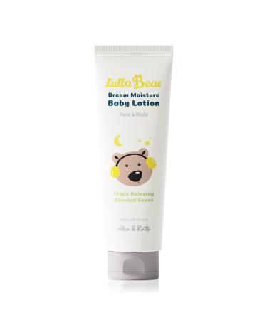Lulla Bear Dream Moisture Baby Lotion by Alex & Kate   Vegan  Cruelty-Free  Hydrates and Nourishes Sensitive Skin  Essentials for Newborn  Natural Calming Scents Face & Body Cream  Paraben  Phthalates & Dye Free