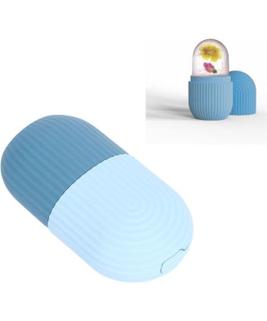 Ice Face Roller - Silicone Facial Massager for Edema Relief Skin Tightening & Bruise Healing (New Light Blue) - Buy Online on GoSupps.com