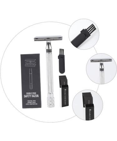 Beaupretty Manual Safety Razor & Facial Trimmer - Precision Hair Removal Eco-Friendly Metal Design Perfect for Smooth Shaving & Grooming - Buy Online on GoSupps.com