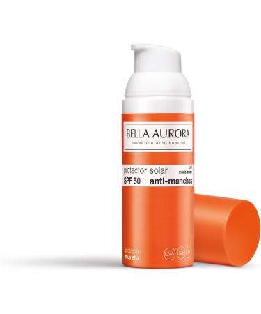 Gel Solare Bella Aurora Anti-Blemish Sunscreen SPF50 Anti-Blemish Sunscreen Face Sunscreen Sunscreen 50 ml (Combination to Oily Skin) - Buy Online on GoSupps.com