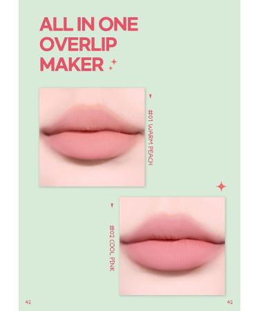 COLORGRAM All In One Over-Lip Maker 02 Cool Pink | Versatile Lip Liner & Contour for Fuller Lips | Matte Finish, Long-Lasting Formula | Daily Wear Lip Plumper (0.02 Fl. Oz) - Buy Online on GoSupps.com