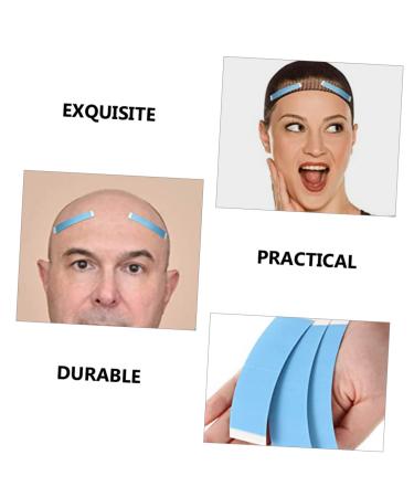 FRCOLOR 24 Pcs Lace Hair Tape for Wigs | Invisible Hair Extension & Lace Front Support Best Blue Wig Tape - Buy Online on GoSupps.com