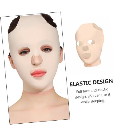 Masque Facial Lifting Avec Crochet Oreille Masque De Soin lastique Sans Traces Pour Femme Complet Du Visage Nuit Et Sommeil Promoteur De Circulation Sanguine Et Anti-rel chement - Buy Online on GoSupps.com