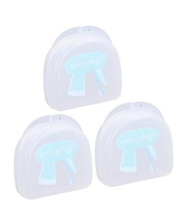 3PC Prosthesis Case - Professional Storage Box for Dental Retainers False Teeth & Braces - Portable Oral Protection for Travel - Buy Online on GoSupps.com