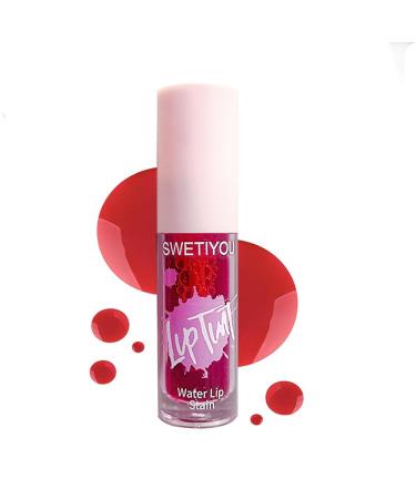 Lip Gloss Long Lasting Waterproof Lip Tint Non-Stick Cup Transfer-Proof High Pigment Multi-use Lip Stain