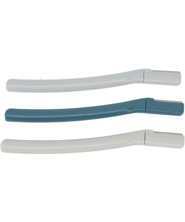 Precision Eyebrow Dermaplaning Tool - 3-Part Stainless Steel Foldable & Extra Precise for Men & Women - Perfect Facial Hair Removal - Buy Online on GoSupps.com