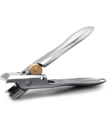 Safety Lock Wide Jaw Nail Clippers with Diamond File Set - Heavy Duty Nail Trimmer for Thick Toenails - Curved-CL3P - Buy Online on GoSupps.com