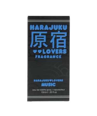 Harajuku Lovers Music Eau DE Toilette Spray by Gwen Stefani 0.33 Ounce - Buy Online on GoSupps.com