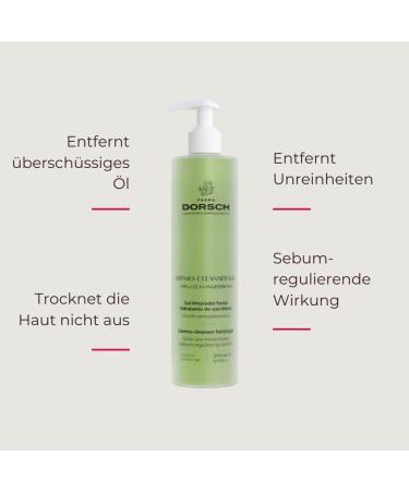 Farma Dorsch Facial Cleaning Gel with Aloe Vera 200ml | Ideal for All Skin Types | Acne & Oily Skin Solution | Face Wash Gel - Buy Online on GoSupps.com