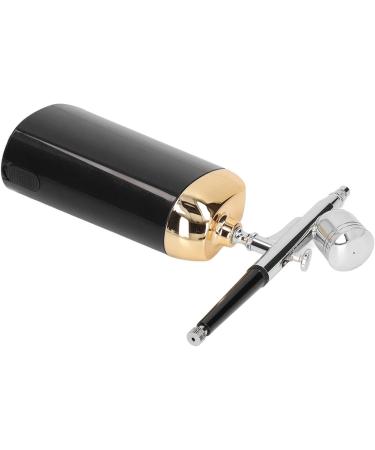 Facial Mist Sprayer ABS Rubber Aluminum USB Charging Oxygen Facial Portable Airbrush 6W for Make Up for Model Coloring (Black) - Buy Online on GoSupps.com