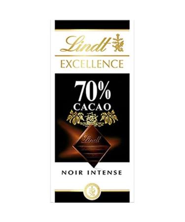 Lindt Lindt Excellence Intense Dark Chocolate Bar 70% Cocoa 2 x 100g
