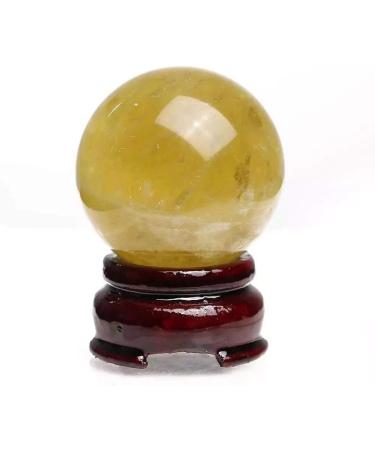 60mm-70mm Natural Citrine Quartz Crystal Stone Spheres Balls 1pc Obelisk - Buy Online on GoSupps.com