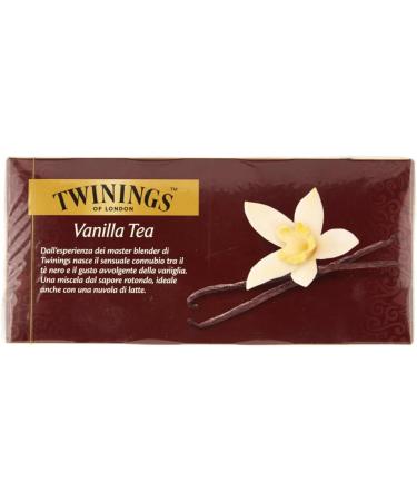  Italian Gourmet E.R. Set of 3 Twinings Vanilla Flavored Black Tea Black Tea with Vanilla Flavor 25 Filters + Gourmet Italian Tomato Pulp Box 400 g - Buy Online on GoSupps.com