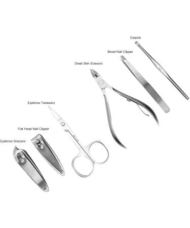Cuticle Nippers Nail Clippers Stainless Steel Portable for Home for Nail Salon for Beauty Salon - Buy Online on GoSupps.com