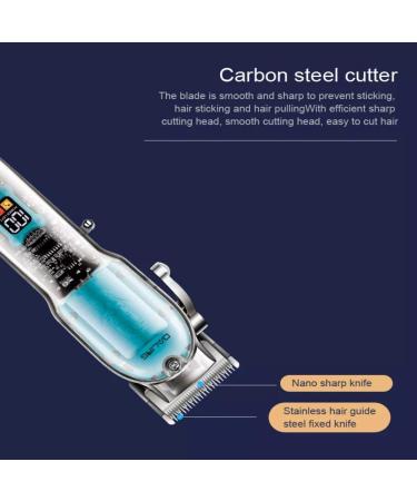 HUG PUPPY DALING PROFESSIONAL LED Display Hair Trimmer Retro Oil Head Electric Clipper Hair for Men Barber Tool Rechargeable Hair Clipper (Blue) - Buy Online on GoSupps.com