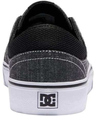 DC Shoes Men's Trase TX SE Sneaker 37 EU - Black & White | Shop Internationally for Quality Footwear - Buy Online on GoSupps.com
