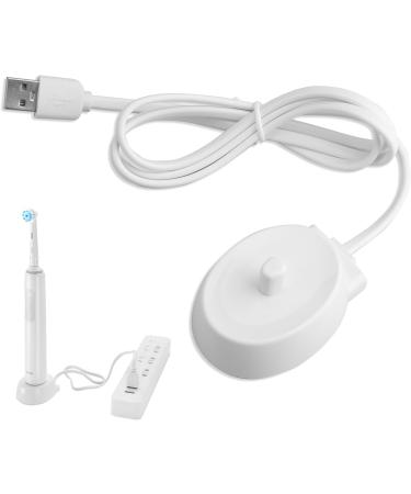 Toothbrush Plug Toothbrush Charger Adapter USB Electric Toothbrush Charger Compatible with Braun Type 3757 Charging Base Inductive Toothbrush Adapter Replacement for D10 D12 D16 D20 D34 P2000 P4000 - Buy Online on GoSupps.com