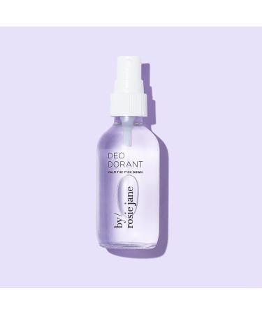 Rosie Jane Calm The F*ck Down Deodorant - Lavender & Neroli Scent - Aluminum Free Spray Deodorant (2 oz) - Buy Online on GoSupps.com