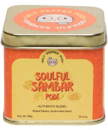 Salt Pepper Podi Sambar Idly combo | Incredible Idly Podi(150g) +Soulful Sambar Podi(100g) |Exquisite Blend of Aromatic Spices |Mouthwatering Taste |Authentic South Indian Cuisine |Natural & Aromatic - Buy Online on GoSupps.com