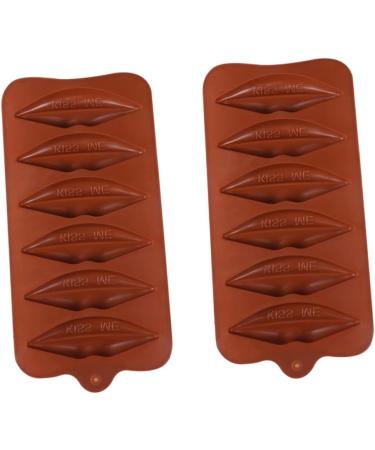 BRIGHTFUFU 2pcs Cake Decorating Mold Gummy Bear Molds Silicone Sugarcraft Mold Candy Mold Cookie Mould Ice Pop Molds Silicone Molds Christmas Decor Popsicles Treats Child Baking Tools Biscuit 9 21*11*2.5cm As Shown - Buy Online on GoSupps.com