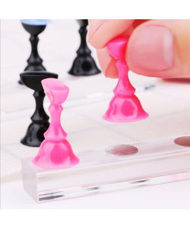 Steelwingsf Chessboard Magnet Nail Holder - Black Training Display Stand Tips for Optimal Performance | International Shipping Available - Buy Online on GoSupps.com